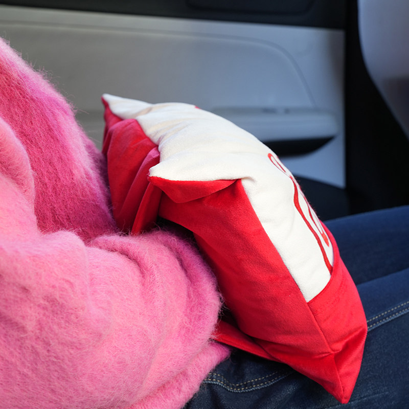 三方半|可口可乐汽车头枕腰靠车内靠枕护颈座椅枕头开车护腰靠垫,淘宝优惠券,粉丝福利购,淘宝优惠卷