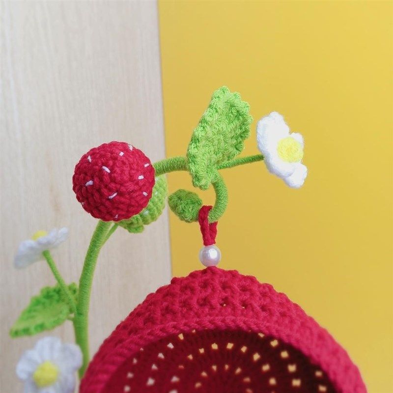 棉花娃娃屋花架玩偶吊篮手工钩织创意秋千吊床蜜袋鼯宠物窝礼物,淘宝优惠券,粉丝福利购,淘宝优惠卷