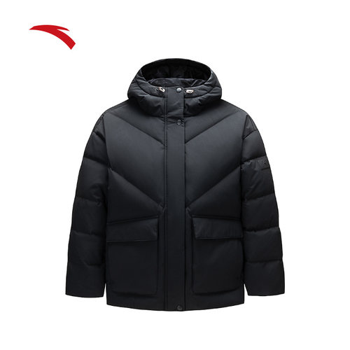 安踏速暖羽绒丨短款羽绒服女士春季新款保暖面包服外套162447939 - 图0