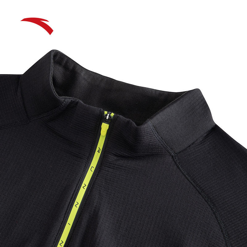 安踏运动长袖针织衫男Polartec抓绒轻量保暖跑步训练长T152445403,淘宝优惠券,粉丝福利购,淘宝优惠卷