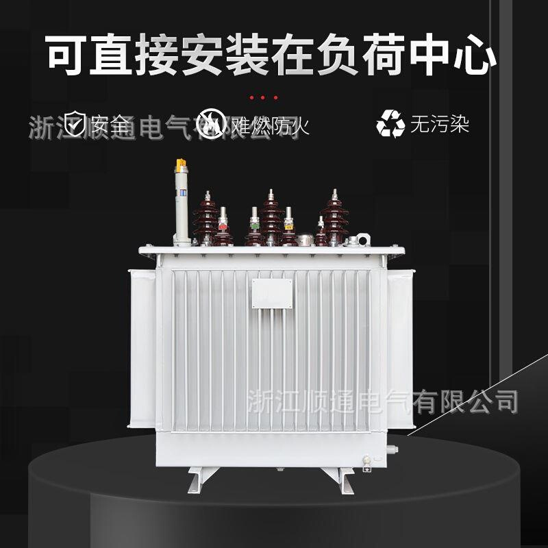 全密封三相油浸式电力变压器S9S11S13-M 100KVA 10/0.4KV - 图0