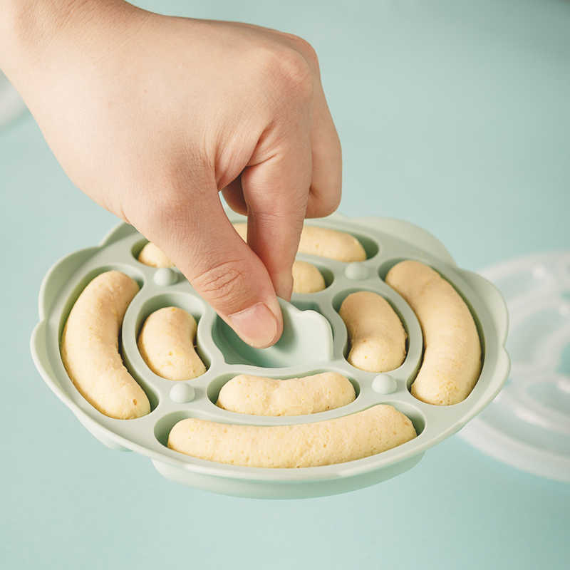 澳洲KE小号香肠模具宝宝辅食可蒸婴儿肉肠手指食物肠煮食品级硅胶-图2