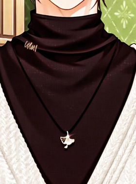 未定事件簿周边莫弈同款银杏项链