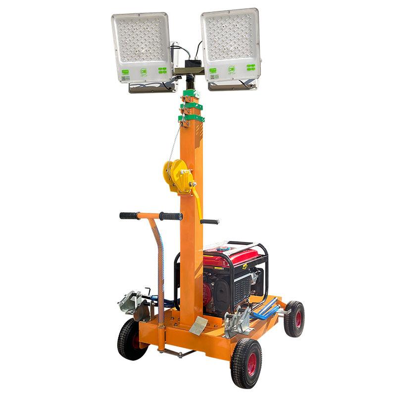 3KW/5KW/6KW移动升降LED照明灯塔照明车汽柴油发电light towers - 图0