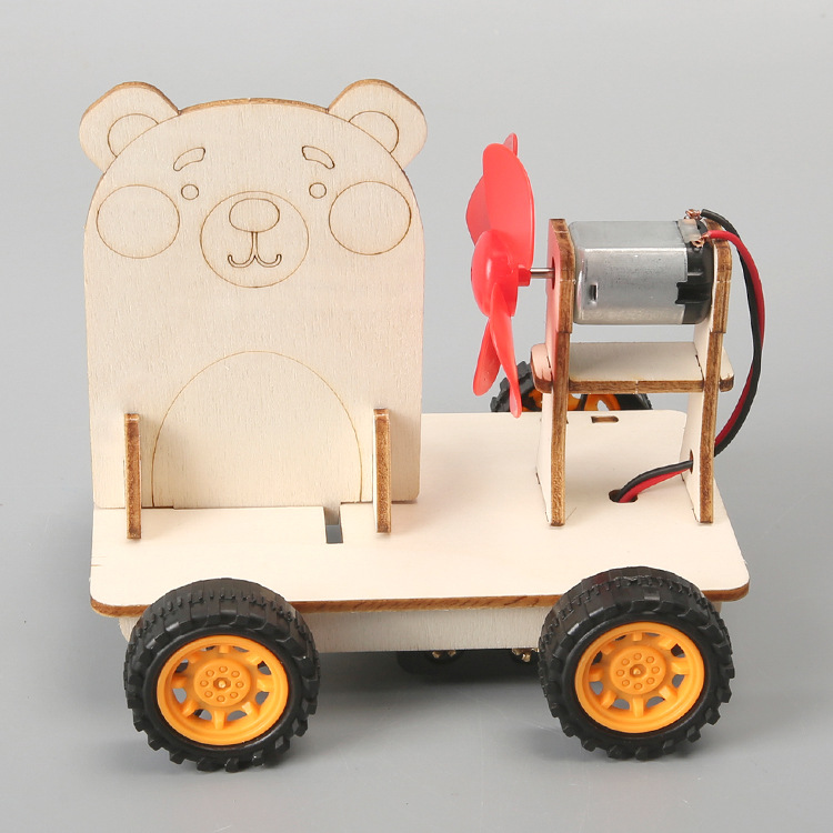 作用力与反作用力小车 动脑DIY创造性科学实验动手操作科技小 - 图0