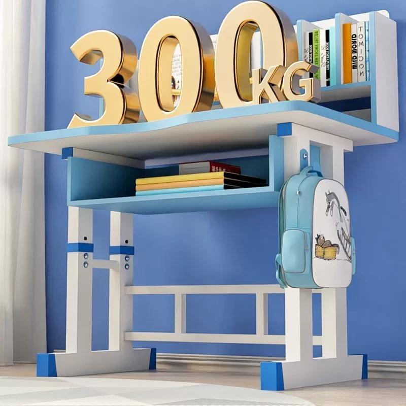 Home study table desk with chair children's lifting study table home desktop combination ergonomic desk chair