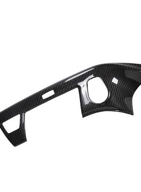 适用宝马新5系G30G38碳纤维仪表台长饰条面板碳纤内饰升级改装