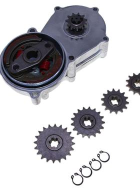 双链条齿轮箱变速箱49CC小跑车配离合器块11T13T14T17T20T