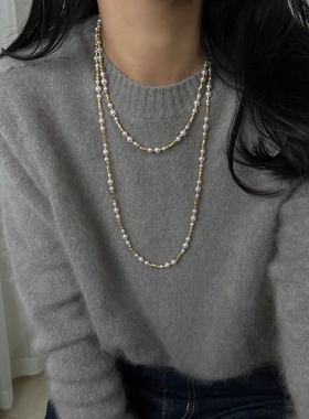 NININA星光熠熠珍珠项链