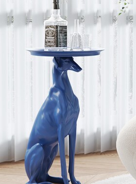 创意大型落地狗摆件简约现代客厅沙发电视柜茶几旁边家居软装饰品