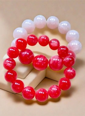 血沉宝手串云母手串天然保真变色海云母血疗珍Q藏手串太阳光紫外