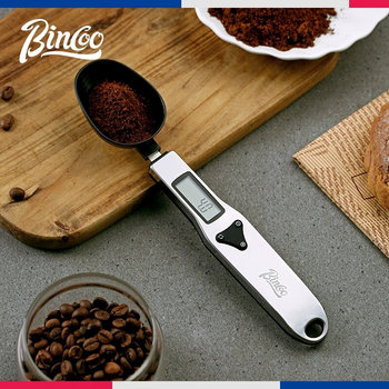 Bincoo stainless steel mini coffee electronic ຊັ່ງນໍ້າຫນັກບ່ວງຄົວເຮືອນຂະຫນາດນ້ອຍ baking spoon seasoning ຂະຫນາດອາຫານ