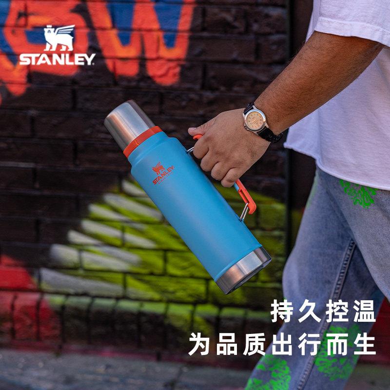 STANLEY家用大容量不锈钢热水保温壶户外车载旅行便携新款暖水瓶 - 图0