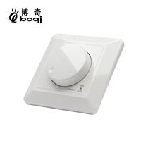 Rear edge controlled silicon dimmer rear cut dimming panel for monochromatic LED light incandescent halogen lamp