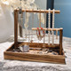 Solid wood jewelry box simple fashion jewelry stand