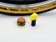 Cheeseburger valve cap valve core cover road car