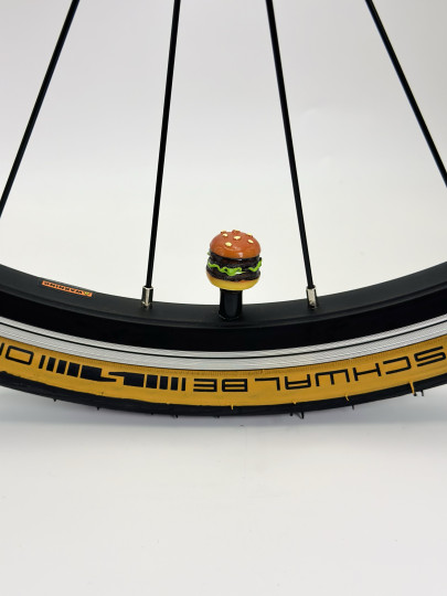 Cheeseburger valve cap valve core cover road car