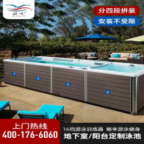 No Marginal Swimming Pool Segmental Assembly Acrylic Finished Products Home Private Swimming Pool Outdoor Villa Thermostatic Bubble Pool