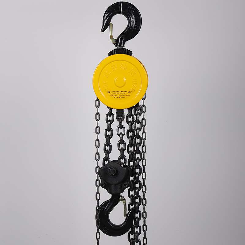 雄狮倒链手拉葫芦1t2t3t5t10T圆形起重葫芦 HS-T型手动倒链吊葫芦 - 图2