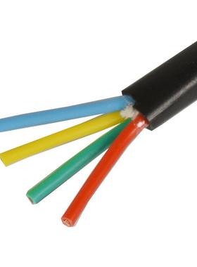 铜芯软线rvv护套线4*2.5平方电线纯铜多股国标电线rvv电源线