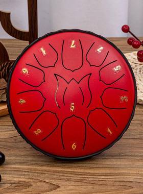 全音阶6寸11音带47空灵鼓色空鼓梵音鼓忘尘鼓忘忧鼓批手鼓