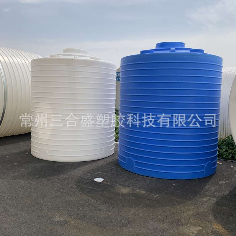 10立方塑料水塔储水罐超大水箱10吨外加剂耐酸碱pe化工废液桶 - 图0