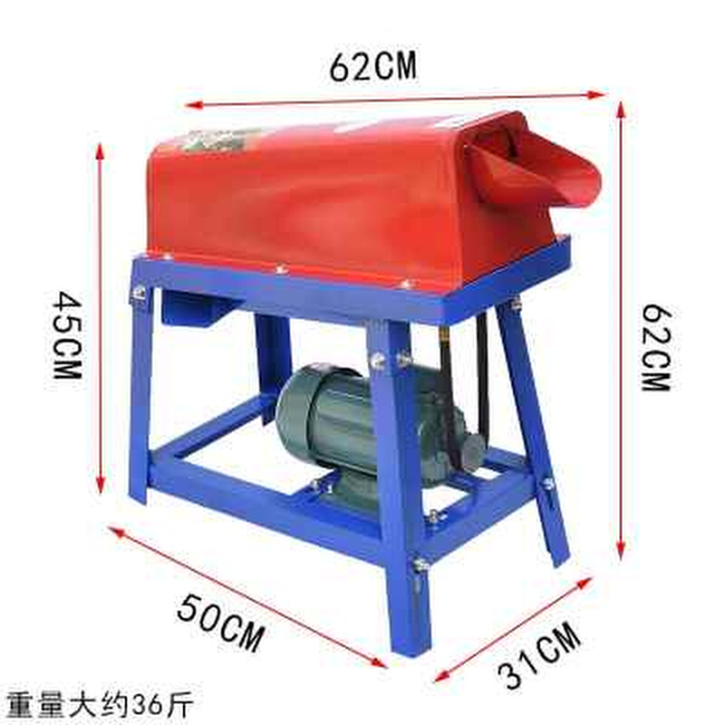 电动玉米脱粒机小型家用加厚全自动打苞谷苞米棒刨粒剥玉米机器 - 图1