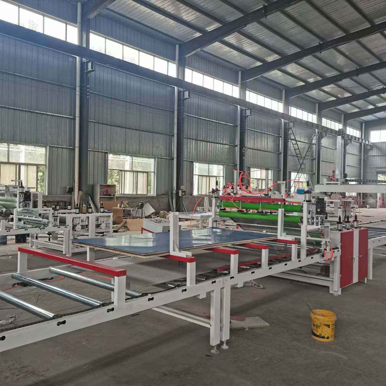 机械手上下板平贴线 玻镁彩钢板热熔胶贴面机 无皱不脱胶覆膜机,淘宝优惠券,粉丝福利购,淘宝优惠卷