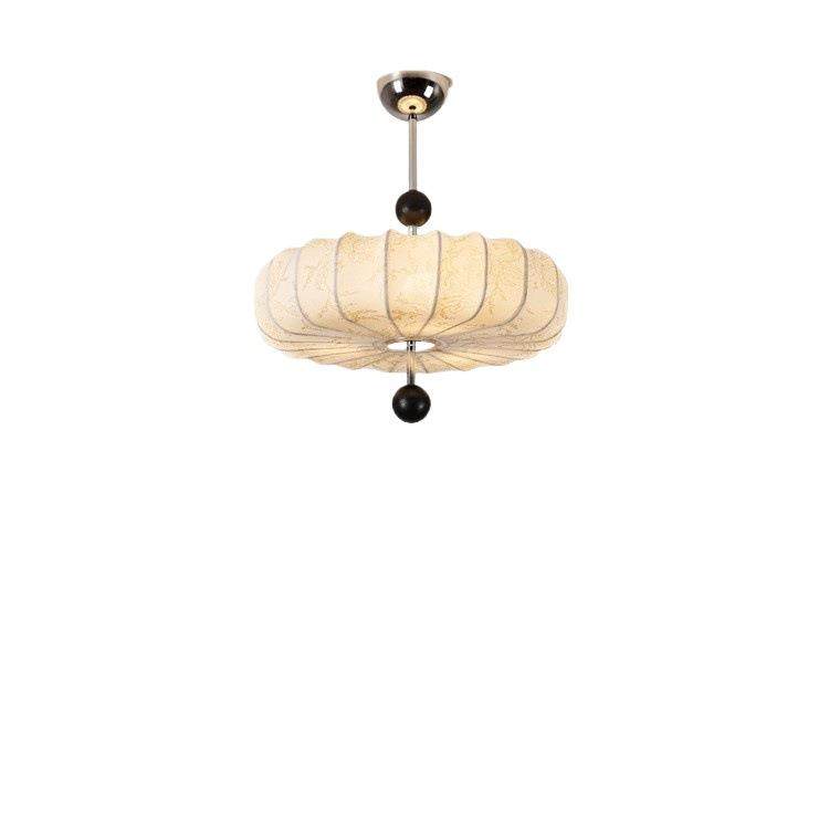 法式中古卧室吸顶灯宋代美学实木花纹布艺灯南洋风护眼主卧房间灯,淘宝优惠券,粉丝福利购,淘宝优惠卷