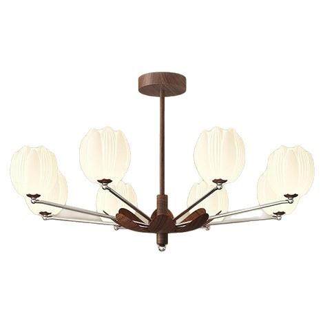 法式复古风吊灯客厅主灯中古美拉德卧室房间餐厅书房创意花朵灯具,淘宝优惠券,粉丝福利购,淘宝优惠卷