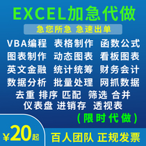 excel table production data processing analysis vba generation do macro choreography formula function design chart customisation