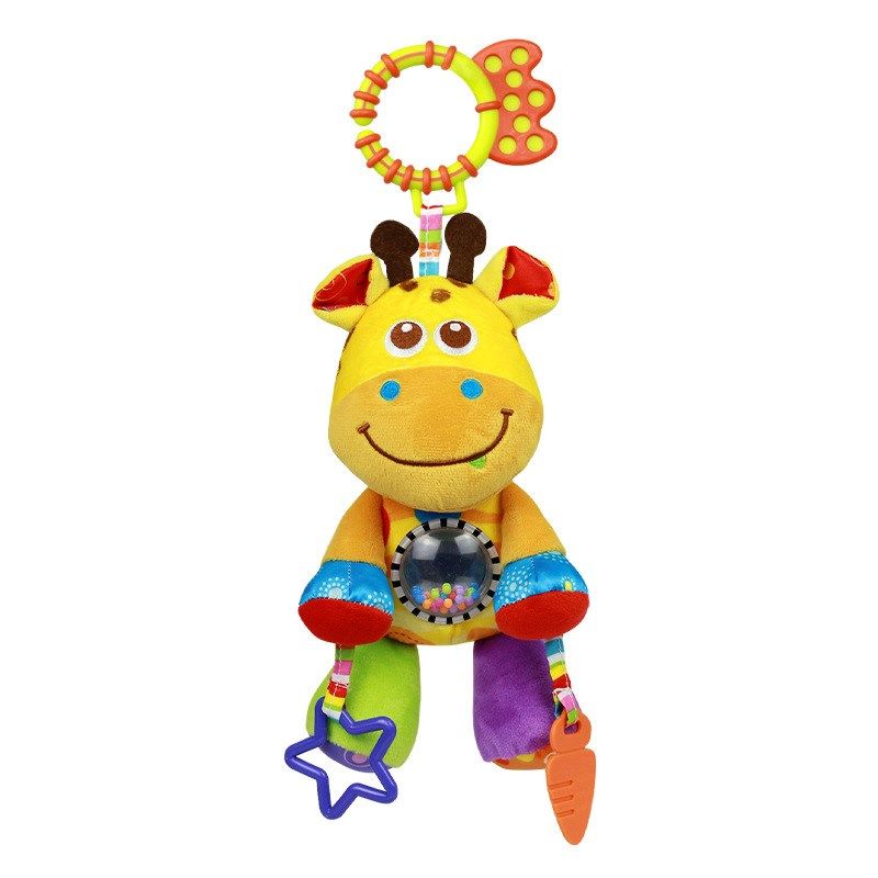 Aipinqi新款婴儿车挂玩具 0-1岁动物床挂毛绒玩具带摇铃安抚玩偶,淘宝优惠券,粉丝福利购,淘宝优惠卷