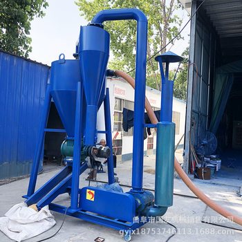 Blow-suction integrated grain pellet ເຄື່ອງດູດເມັດພືດທີ່ໃຊ້ພະລັງງານລົມ ມືຖື Shakron pneumatic grain pumping machine lift Grain
