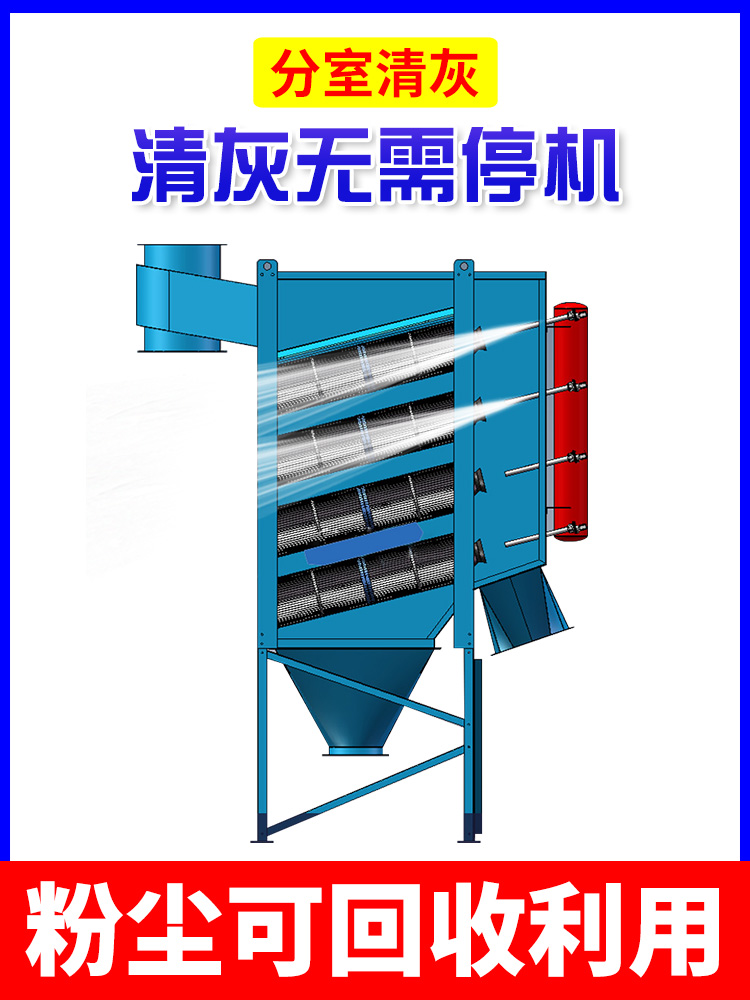 滤筒除尘器细微粉尘石墨灰净化脉冲滤筒集尘器工业除尘环保设备 - 图1