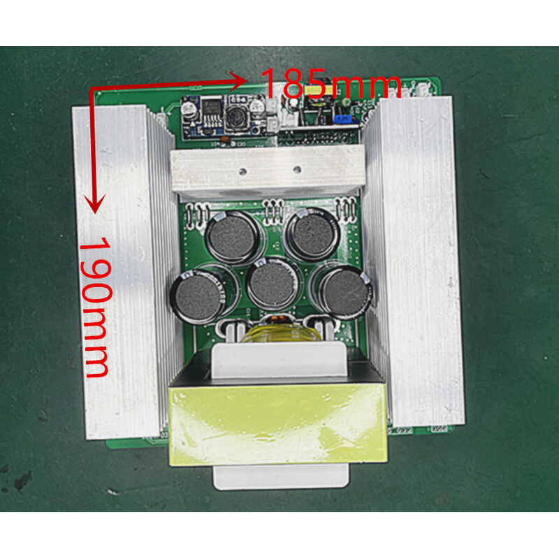 DIY前级升压器配件12V2400W24V3500W大功率EE85B变压器成品前级 - 图0