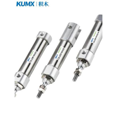 不锈钢CDJ2B/CDJ2D12-16*5X15X20X30X50X125X200-B小型迷你PB气缸 - 图1