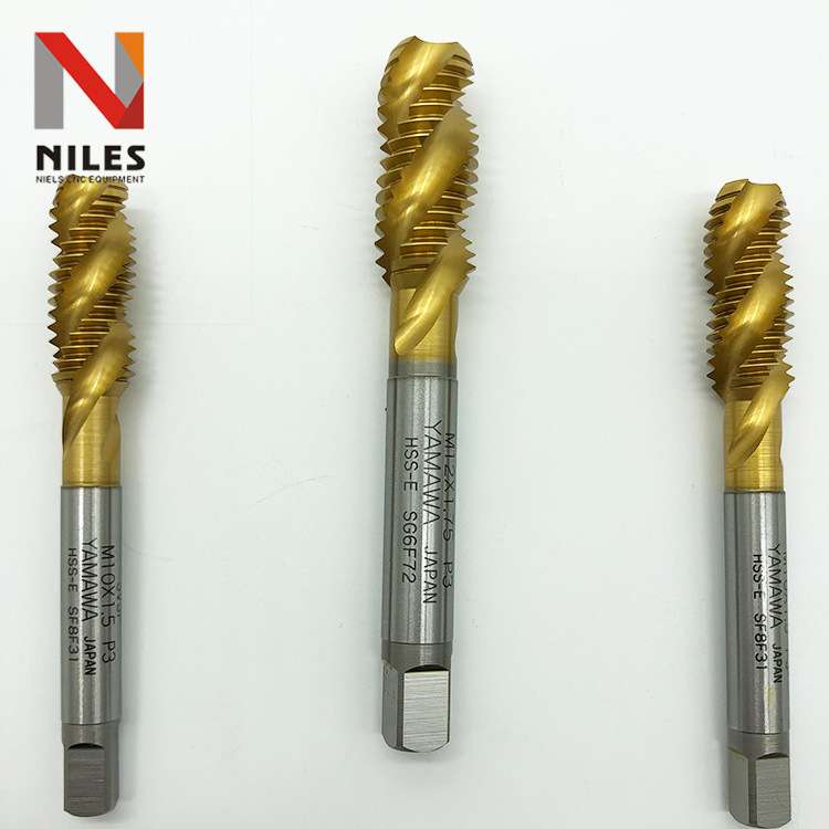 YAMAWA 镀钛机用丝锥 螺旋丝锥|机用丝攻M3 M4 M5 M6 M8 M10 M12 - 图0