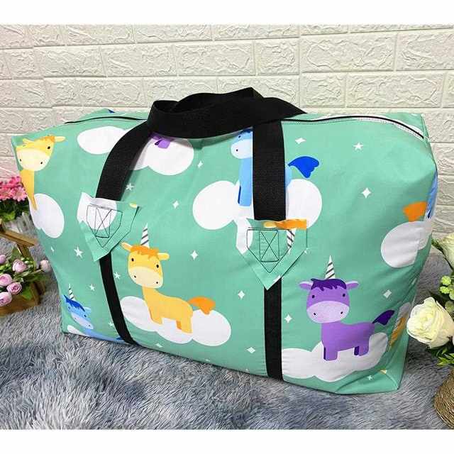 8N kindergarten quilt woven storage bag water children's quilt bag large capacity prevent moving students' luggage