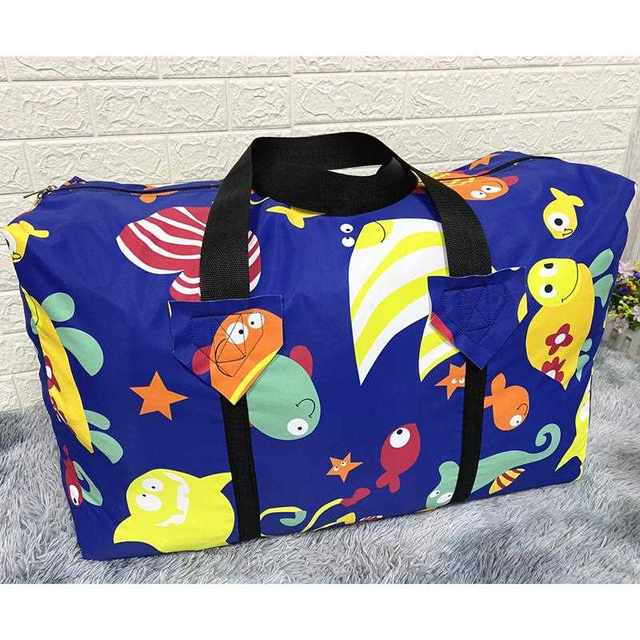 8N kindergarten quilt woven storage bag water children's quilt bag large capacity prevent moving students' luggage
