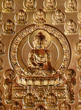 西藏民族用擦擦模具释迦二十五佛绿度H母纯铜陶土泥土擦擦贡密宗