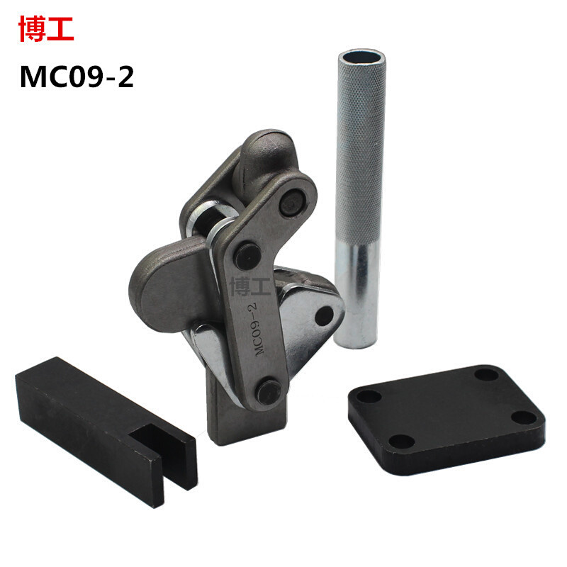 车架焊装压紧器工装焊接式肘夹 MC09-1/MC09-2 快速夹钳 工装夹具 - 图3