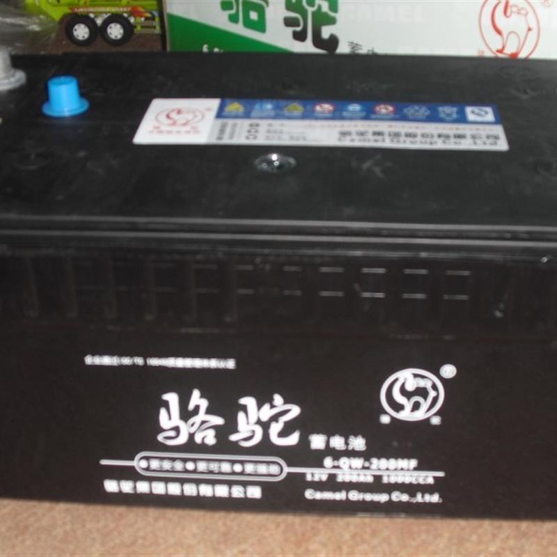 直销CAMEL骆驼6-QW-200MF 12V200AH船舶设备/发电机/起重机用电池-图0