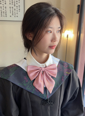 jk制服领结羽根领花水手服蝴蝶结