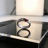 Trendy niche rings for men and women, non-fading ins open ring, simple and advanced couple's personalized wear and accessories
