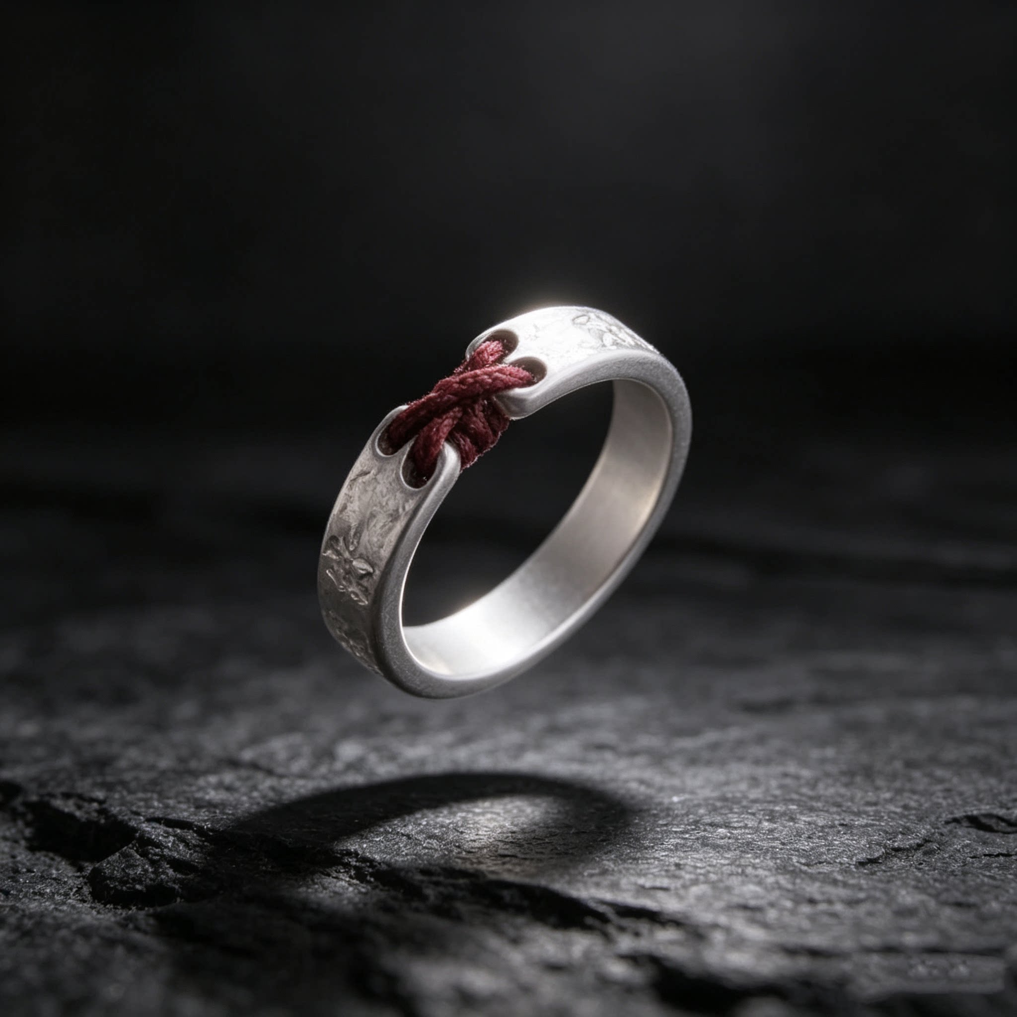 Eternal Band Sterling Silver Couple Ring 2026 New Opening Adjustable Chinese Valentine's Day Gift for Girlfriend