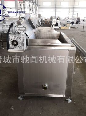 大虾手动油炸机小型刀鱼油茄盒藕盒油炸机小型商用油炸机多少钱