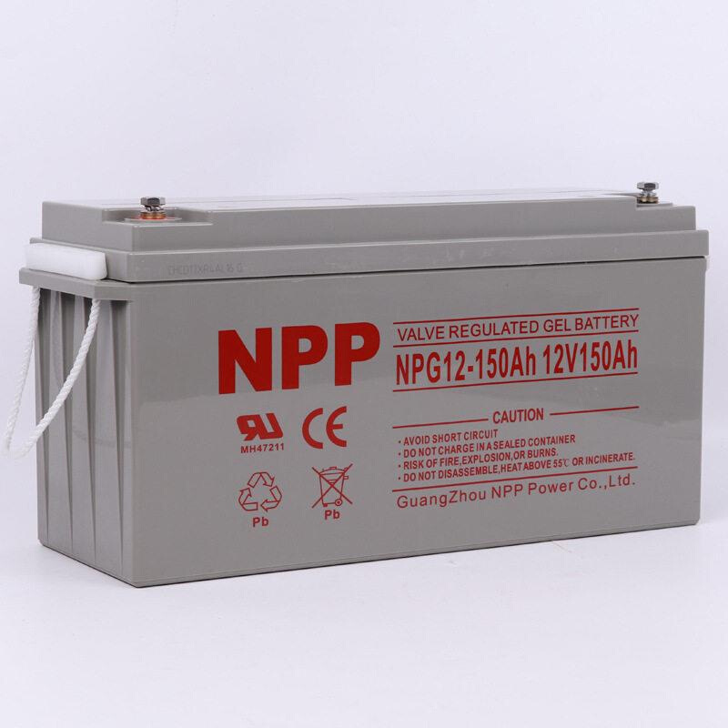 NPP蓄电池NPG12-15012V150AH12V200AH12V250AH太阳能照明电瓶 - 图1