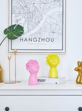 北欧创意摆件玄关酒柜客厅电视柜现代简约家居装饰艺术品房间礼物