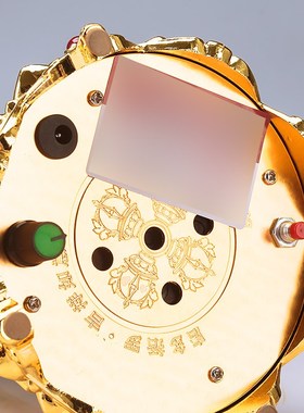 藏族转经简唐多括罗书p房客厅办公室摆件电动如意转轮金筒转轮家