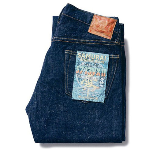 日本Samurai Jeans武士S713VXII 17oz原色重磅修身锥形牛仔裤 - 图3